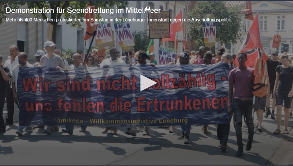 Solidarität statt Abschottung